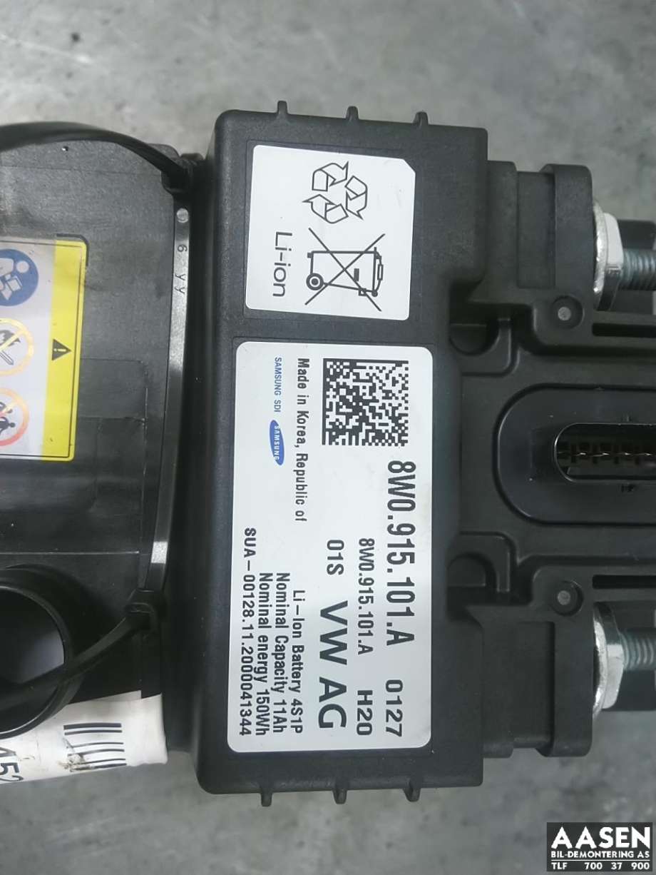 Batteri 12V til Audi A4, Allroad 2016-->> (Type II) (B9) (B9) (8W0915101A|)