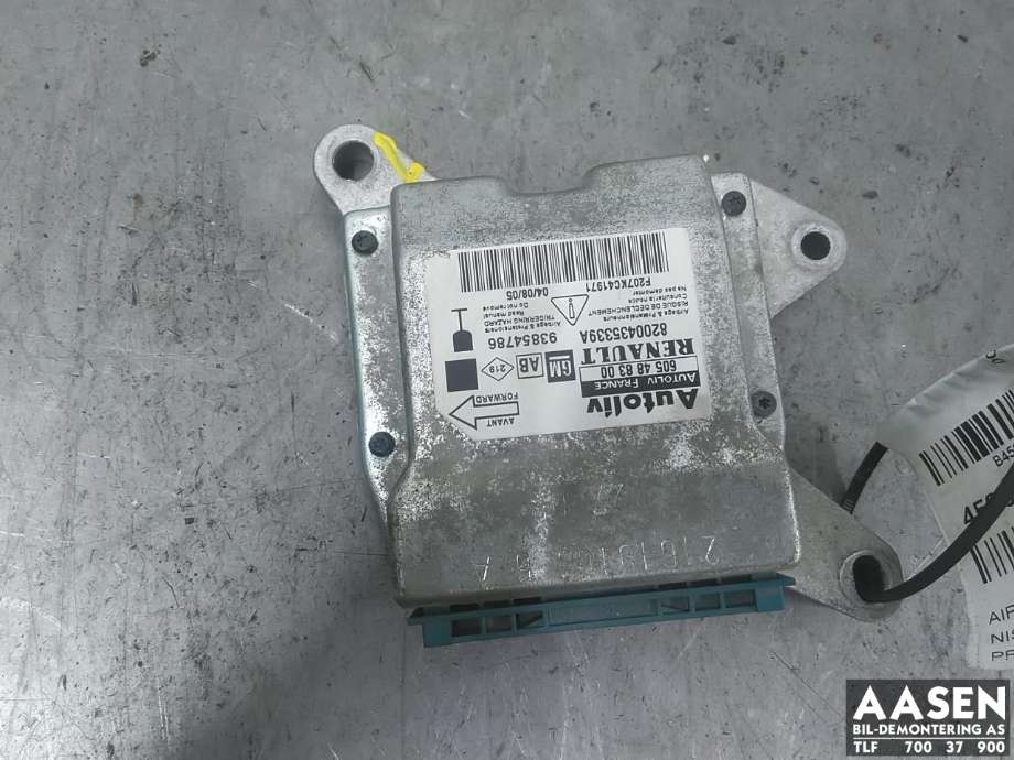Airbag elektronikk til Nissan Primastar, 2001-2006