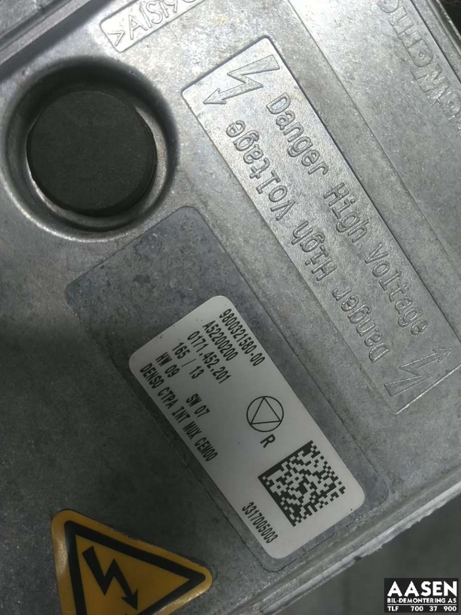 Varmeapparat PTC-heater til Peugeot Partner 2008-2015 (Type II, Fase 1)  