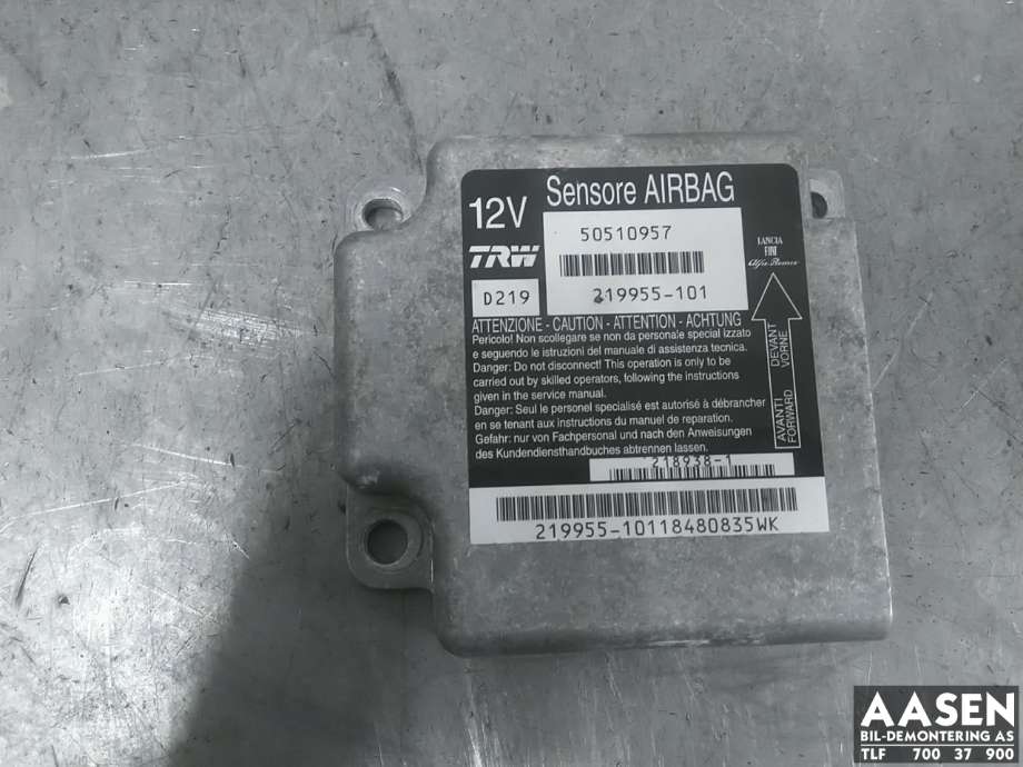 Airbag elektronikk til Alfa Romeo 159, 2005-2011  