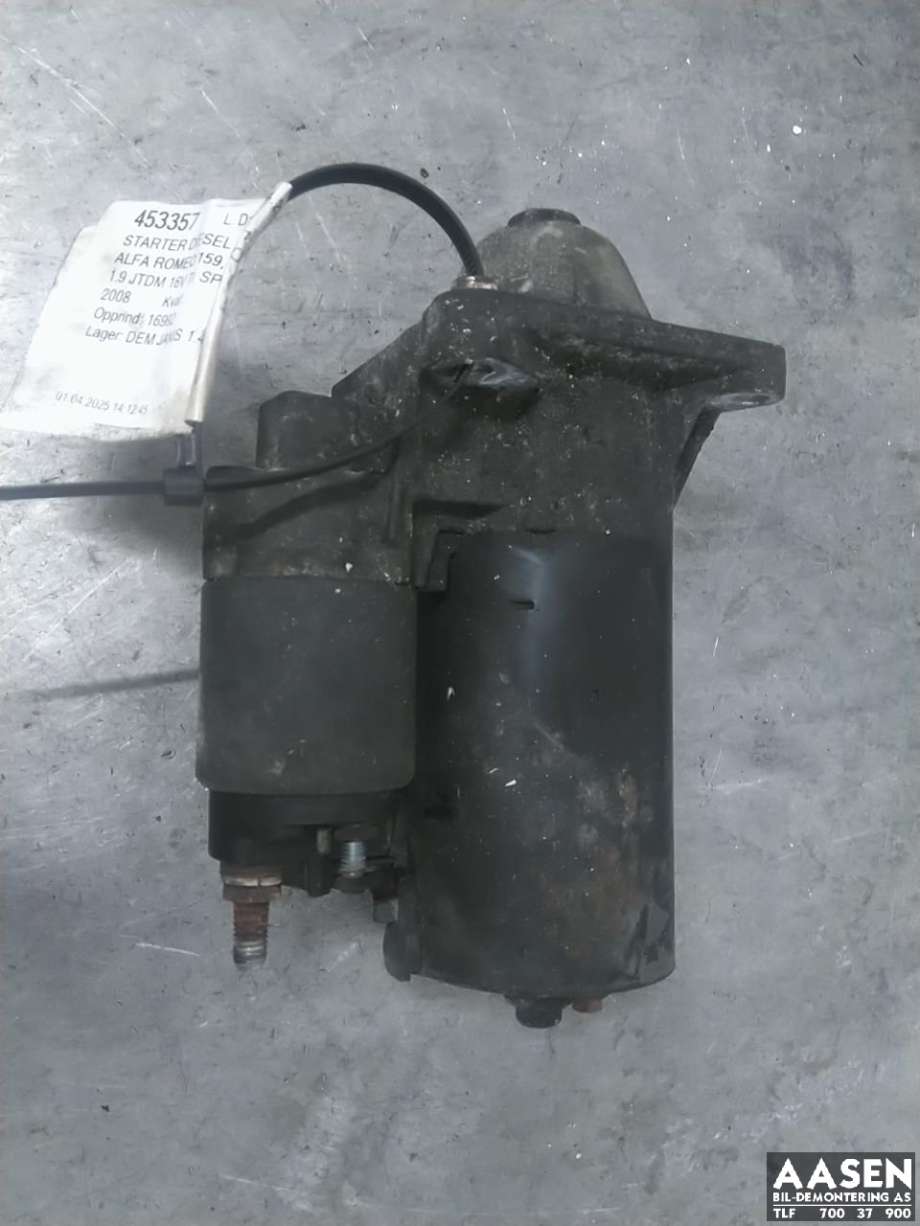 Starter diesel til Alfa Romeo 159, 2005-2011  