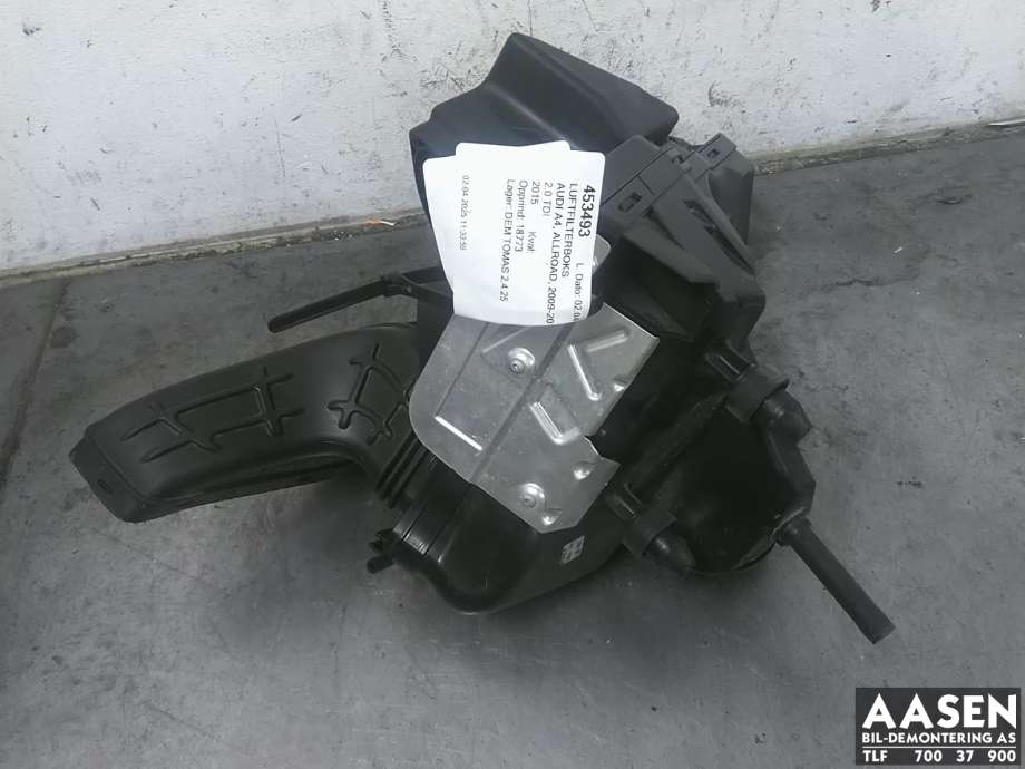 Luftfilterboks til Audi A4, Allroad 2009-2016 (Type I) (B8) (B8) (8K0 133 837 BG|8K0 133 837 BS|)