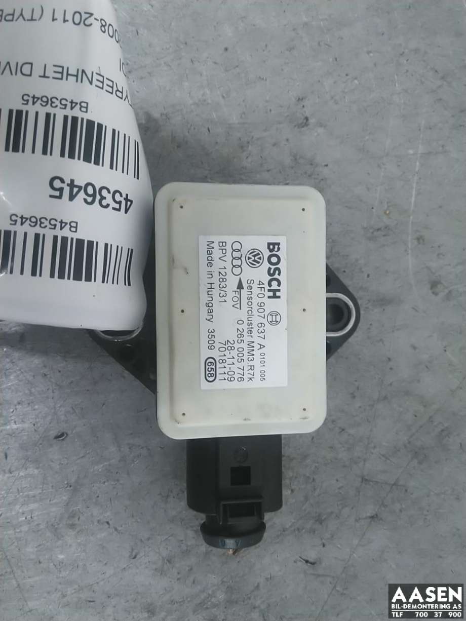 Styreenhet diverse til Audi A6, 2008-2011 (Type III, Fase 2) (C6) (C6) 
