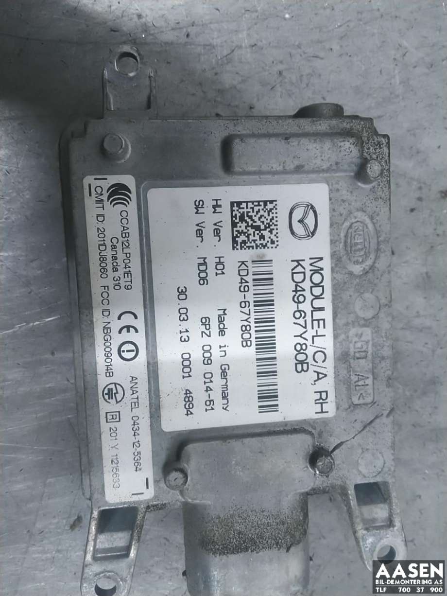Sensor blindsone til Mazda CX-5 2012-2017 (Type I)  