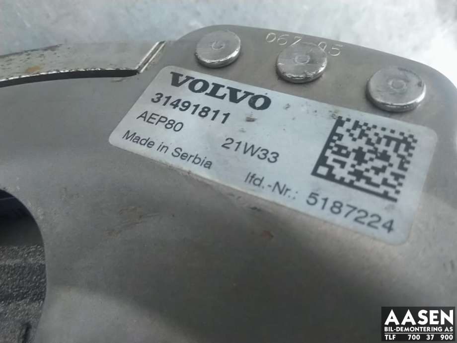 Dynamo til Volvo V60 / V60 CC 2018-->> (Type II)  (36012666|)