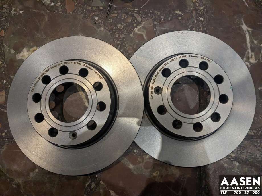Bremseskive bak til Audi A4 1995-1999 (Type I, Fase 1) (B5) (B5) (8E0615301AA|8E0615601D|)