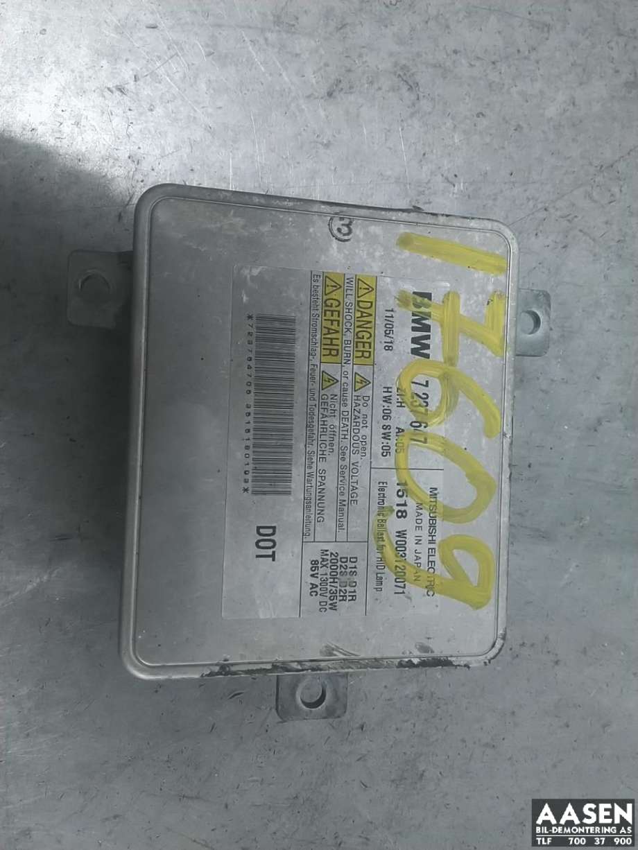 Styreenhet xenon/ballast til BMW 3-Serie, 2005-2011 (E90/E91/E92/E93) (E90/E91/E92/E93)