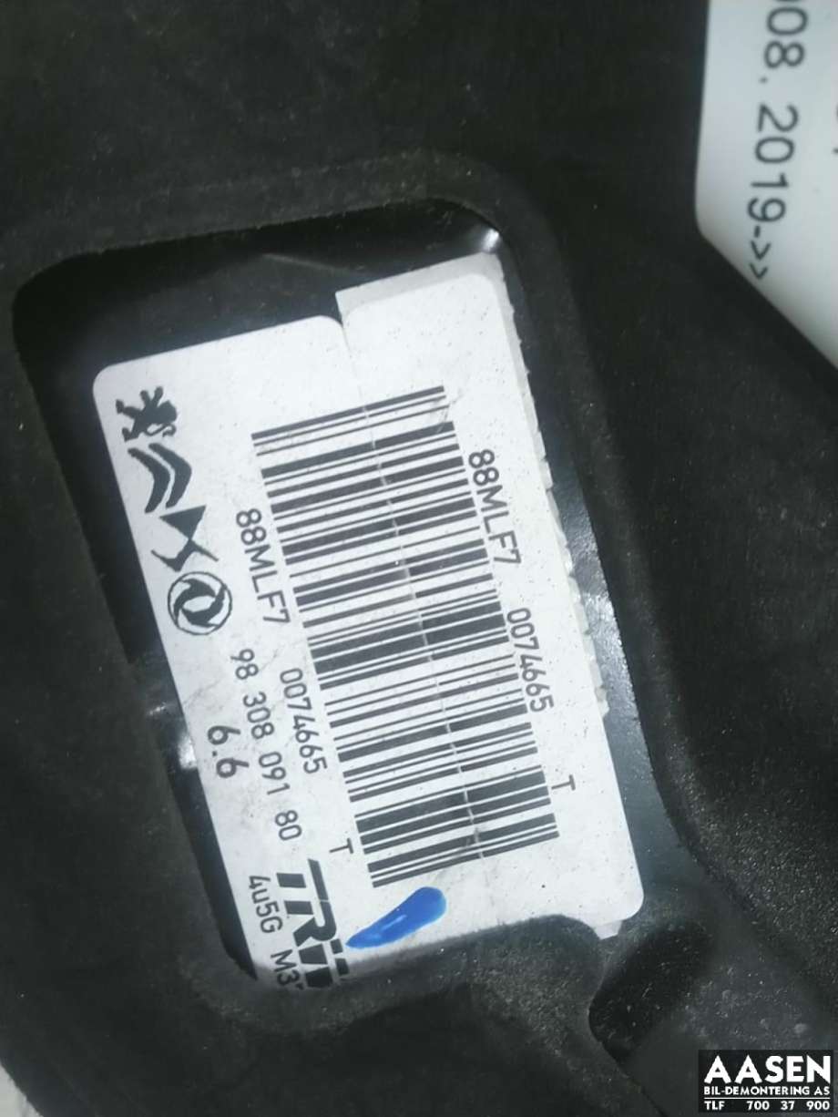 Bremsekraft-forsterker til Peugeot e-2008 2019-->>  
