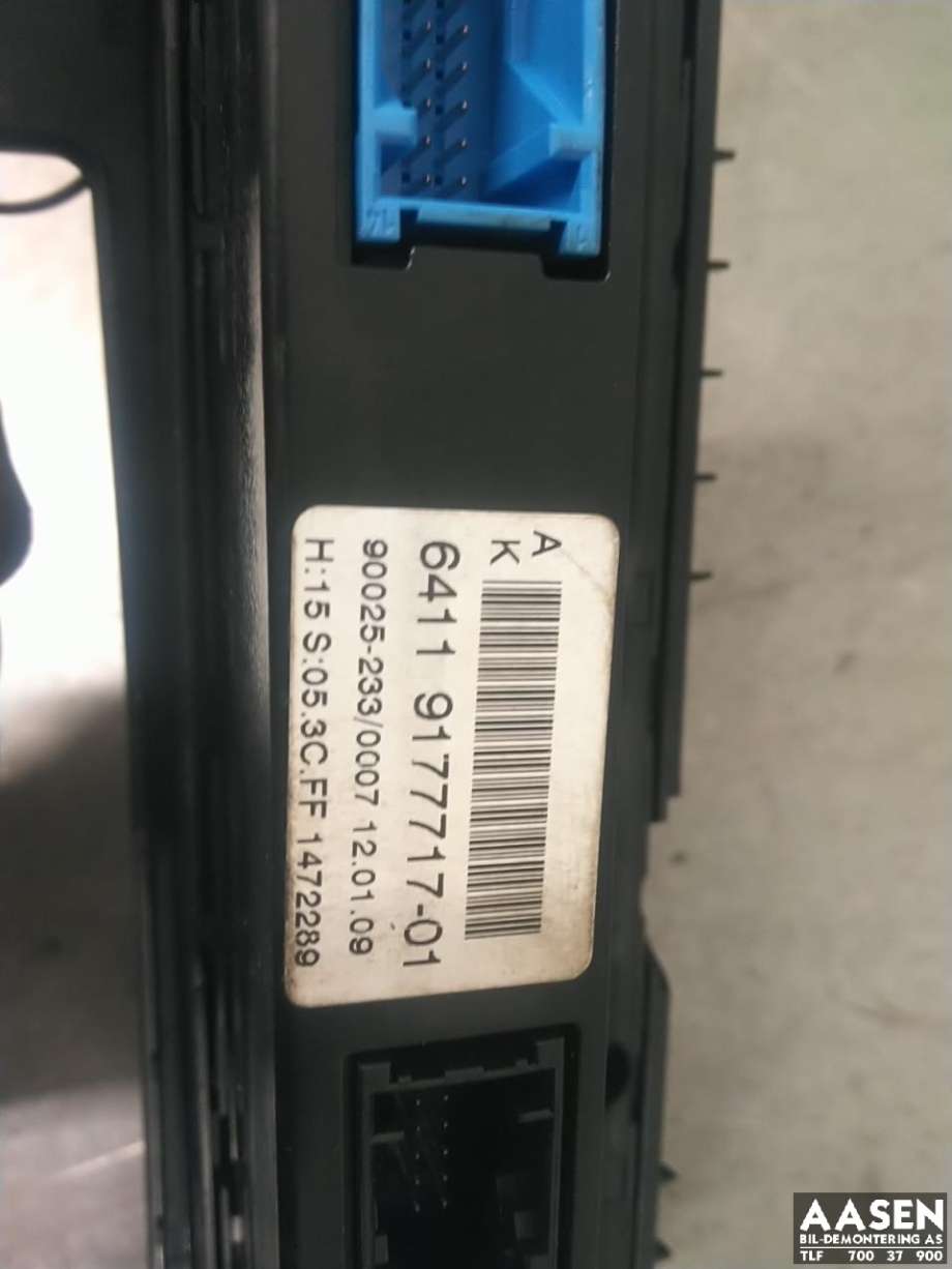 Varmeapparat betjening til BMW 5-Serie 2003-2010 (E60/E61) (E60/E61) (64 11 9 248 708|)