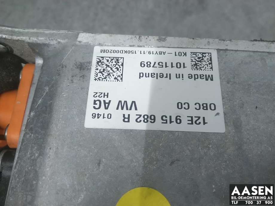 Batterilader (OBC - On Board Charger) til VW e-Golf 2014-2017 (Fase 1)  (12E 915 682 R|)