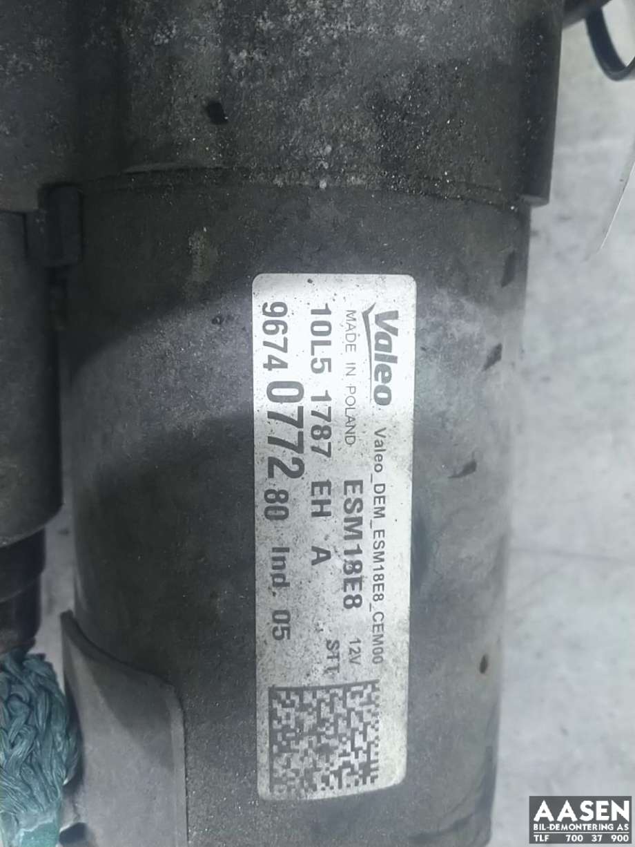 Starter til Peugeot 308 2013-2021 (Type II)  (96 740 772 80|16 285 647 80|)