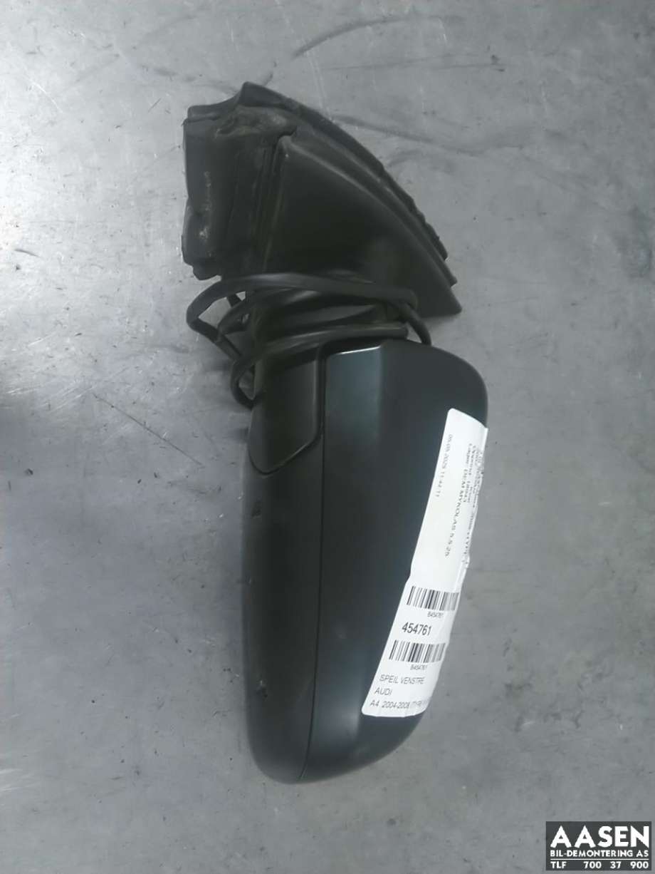 Speil venstre til Audi A4 2004-2008 (Type III) (B7) (B7) (8E1 858 531 AA|)