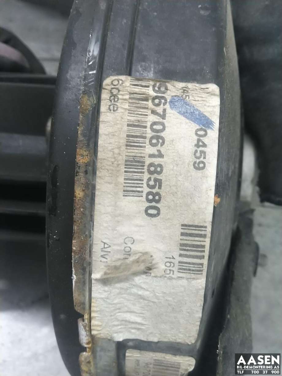 Bremsekraft-forsterker til Peugeot 508 2011-2014 (Type I, Fase 1)  (4535 EF|16 112 449 80|)