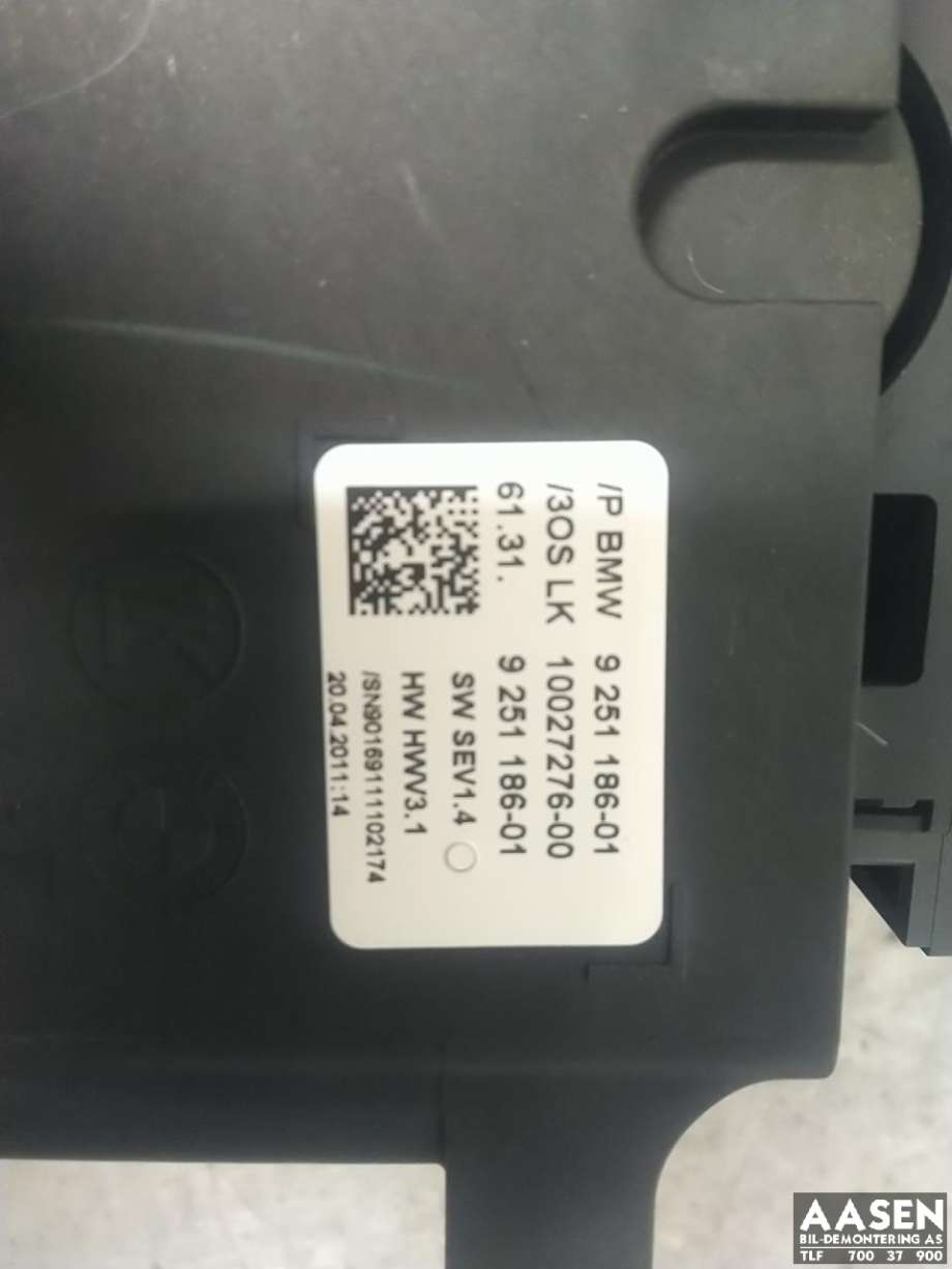 Girstang/girvelger automat til BMW 5-Serie 2010-2017 (F10/F11) (F10/F11) (61 31 7 950 390|)