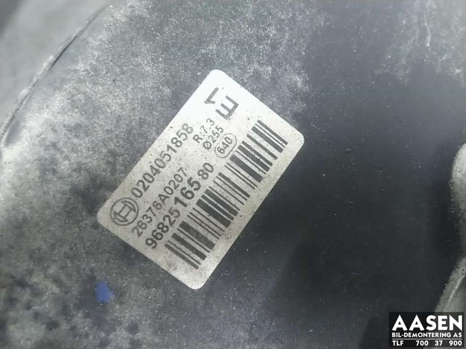 Bremsekraft-forsterker til Peugeot 308 2007-2011 (Type I, Fase 1)  (4535 AC|)