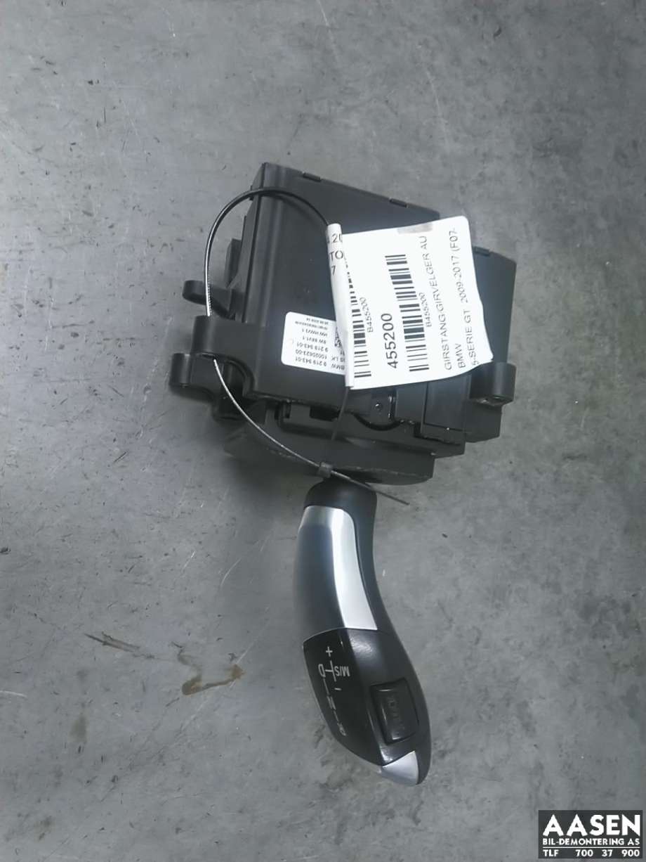 Girstang/girvelger automat til BMW 5-Serie GT 2009-2017 (F07) (F07) (61 31 7 950 390|)