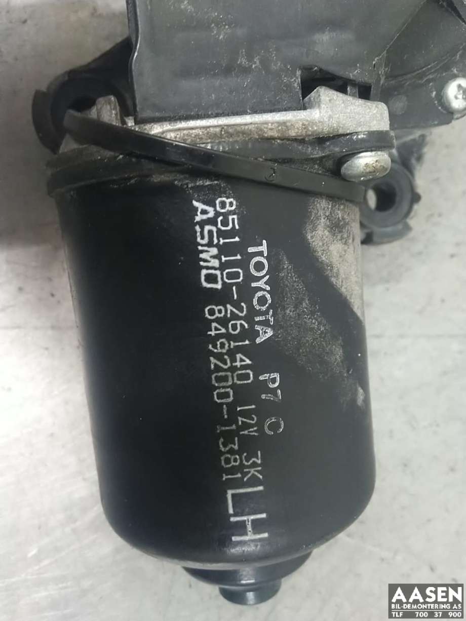 Viskermotor frontrute til Toyota Hiace 2007-2012 (Fase 3) (85110-26140|)