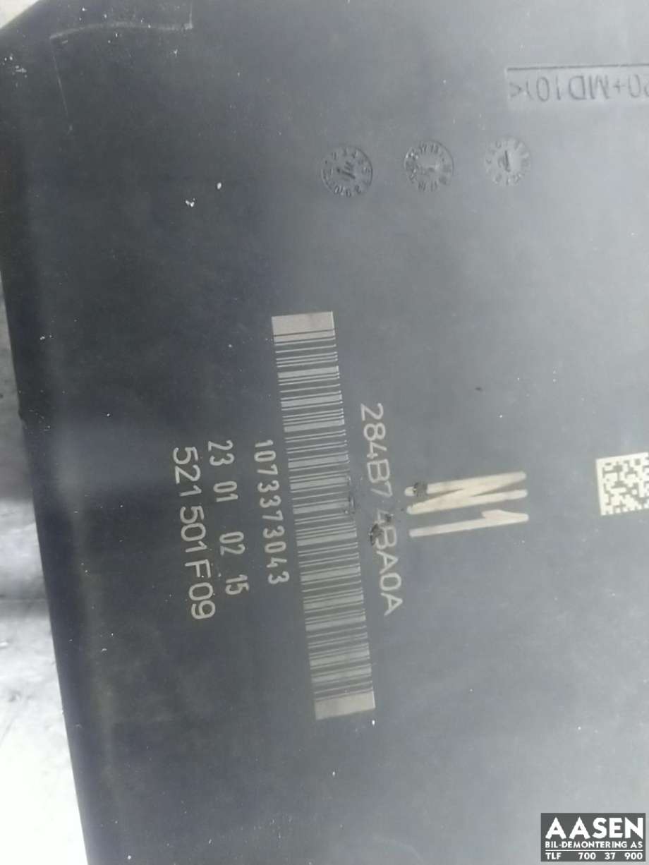 Sikringsboks motorrom til Nissan Qashqai 2014-2021 (Type II)  