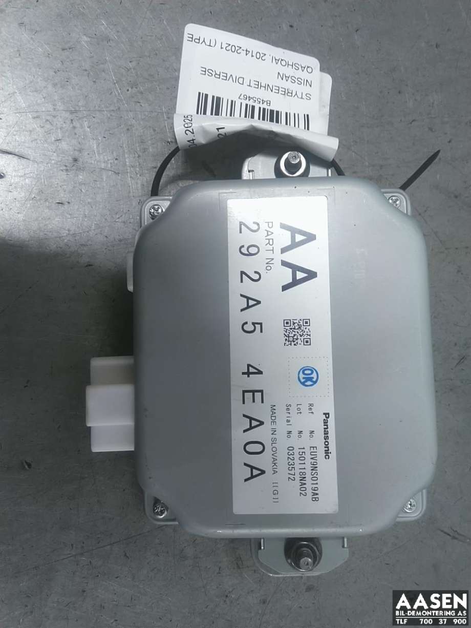 Styreenhet diverse til Nissan Qashqai 2014-2021 (Type II)
