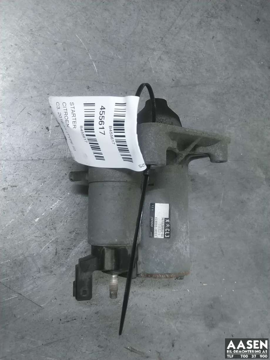 Starter til Citroën C3 2016-->> (Type III)