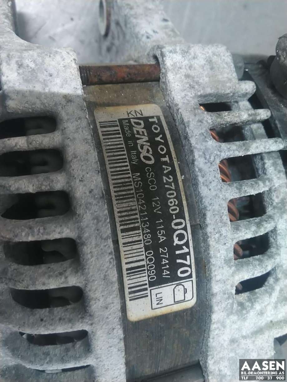 Dynamo til Toyota Aygo 2014-->> (Type II) (270600Q170|)