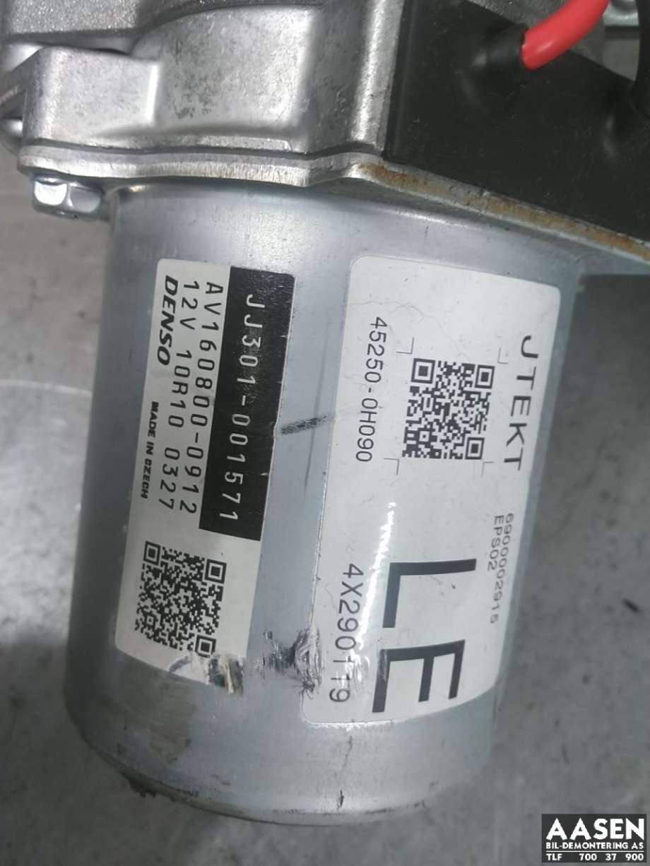 Rattaksel elektrisk servo til Toyota Aygo 2014-->> (Type II) (452500H130|452500H131|)