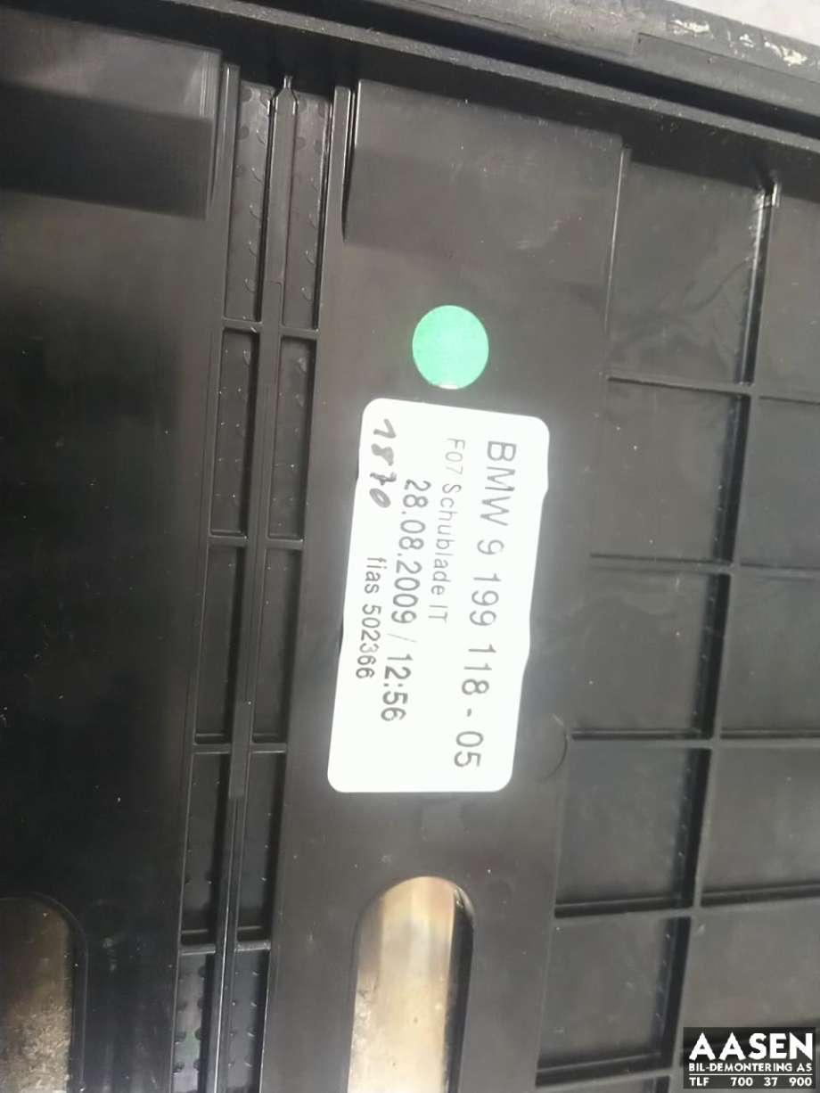 Dashbord myntrom til BMW 5-Serie GT 2009-2017 (F07) (F07) (51 16 9 199 118|)