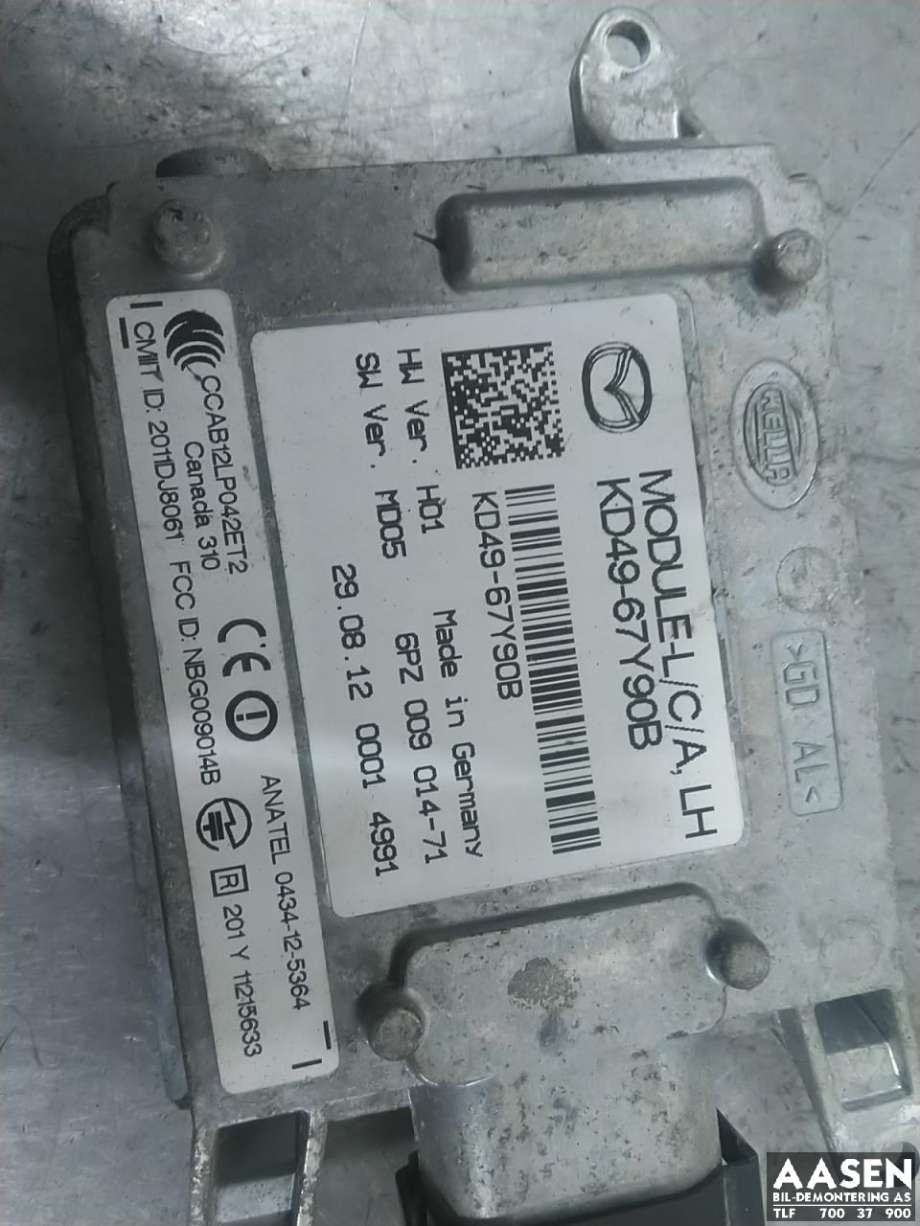 Sensor blindsone til Mazda CX-5 2012-2017 (Type I)  
