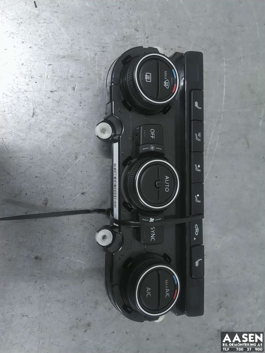 Varmeapparat betjening til VW Tiguan 2011-2016 (Type I, Fase 2) (1K8 907 044 BF|)