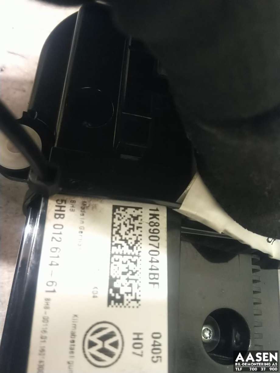 Varmeapparat betjening til VW Tiguan 2011-2016 (Type I, Fase 2) (1K8 907 044 BF|)