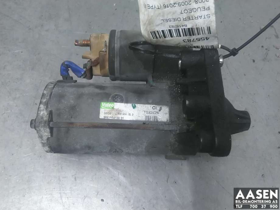Starter diesel til Peugeot 3008, 2009-2016 (Type I)  (5802 AE)