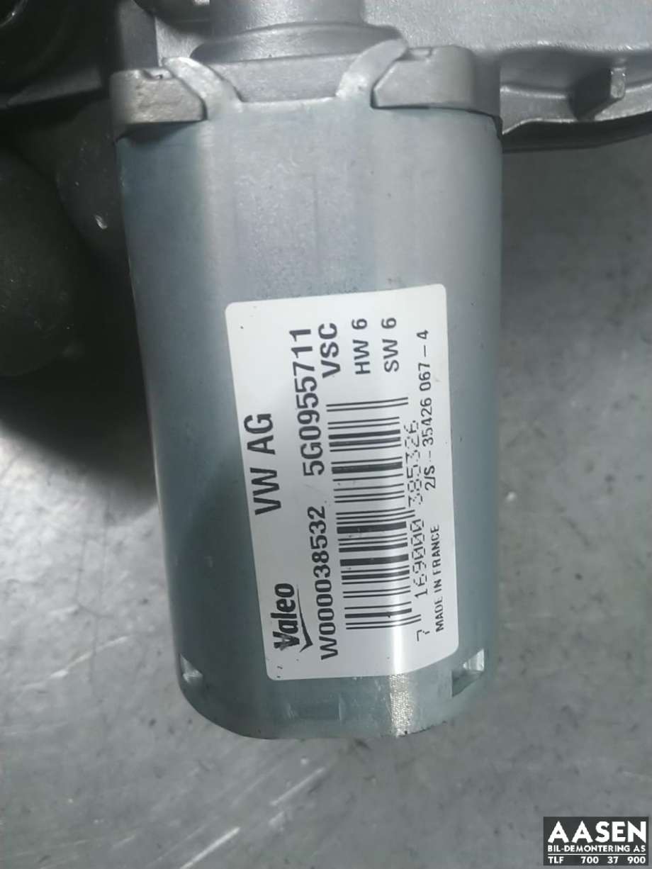 Viskermotor bakrute til VW Golf VII 2012-2017 (Fase 1) (5G0 955 711 A|5G0 955 711 D|)
