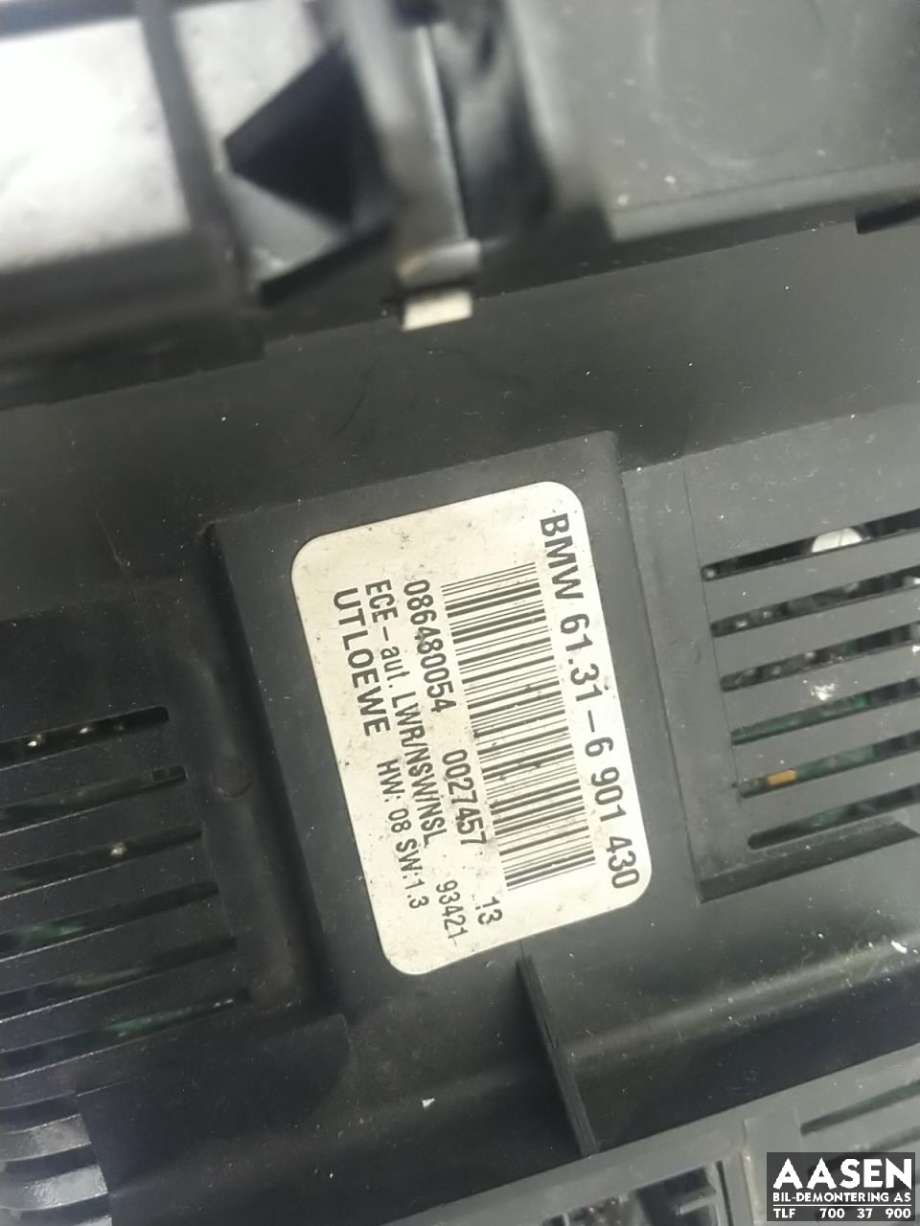 Bryter lys til BMW 3-Serie 1998-2005 (E46) (E46) (61.31-6 901 430|)