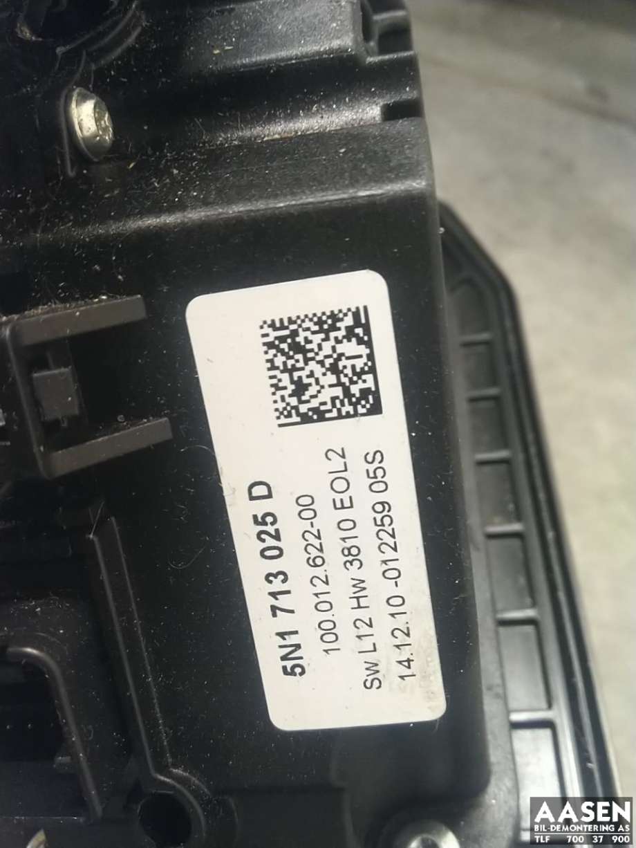 Girstang/girvelger automat til VW Tiguan 2007-2011 (Type I, Fase 1)  (5N1 713 025 D|5N1 713 025 P|)