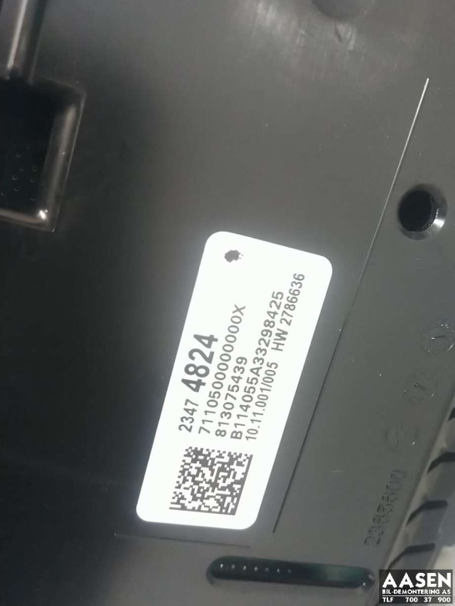 Instrumentpanel til Opel Insignia A 2014-2017  