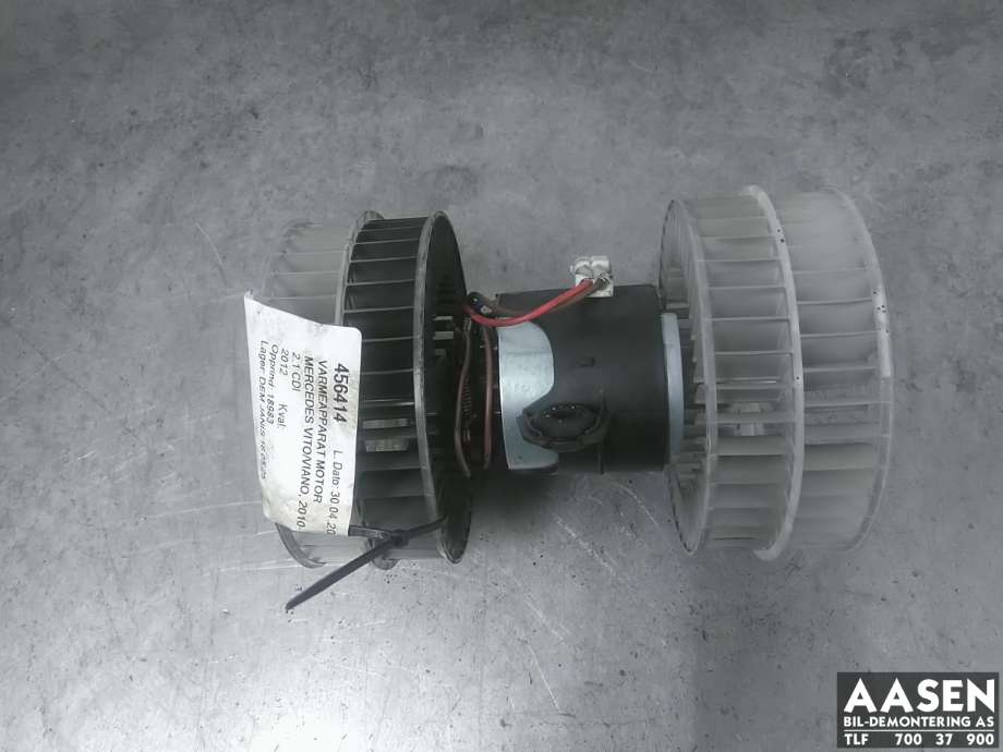 Varmeapparat motor til Mercedes Vito/Viano, 2010-2014 (Fase 2) (W639) (W639) (A 000 835 79 04)