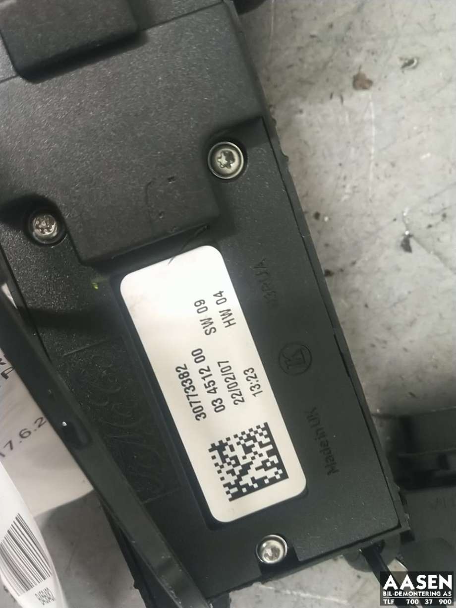 Bryter ruteheis førerdørspanel til Volvo S80 2006-2013 (Type II, Fase 1)  (30773382|)