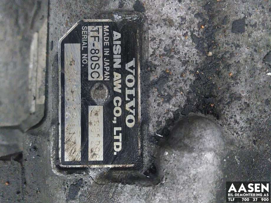 Girkasse automat til Volvo S80 2006-2013 (Type II, Fase 1)  (30681296|36050307|)