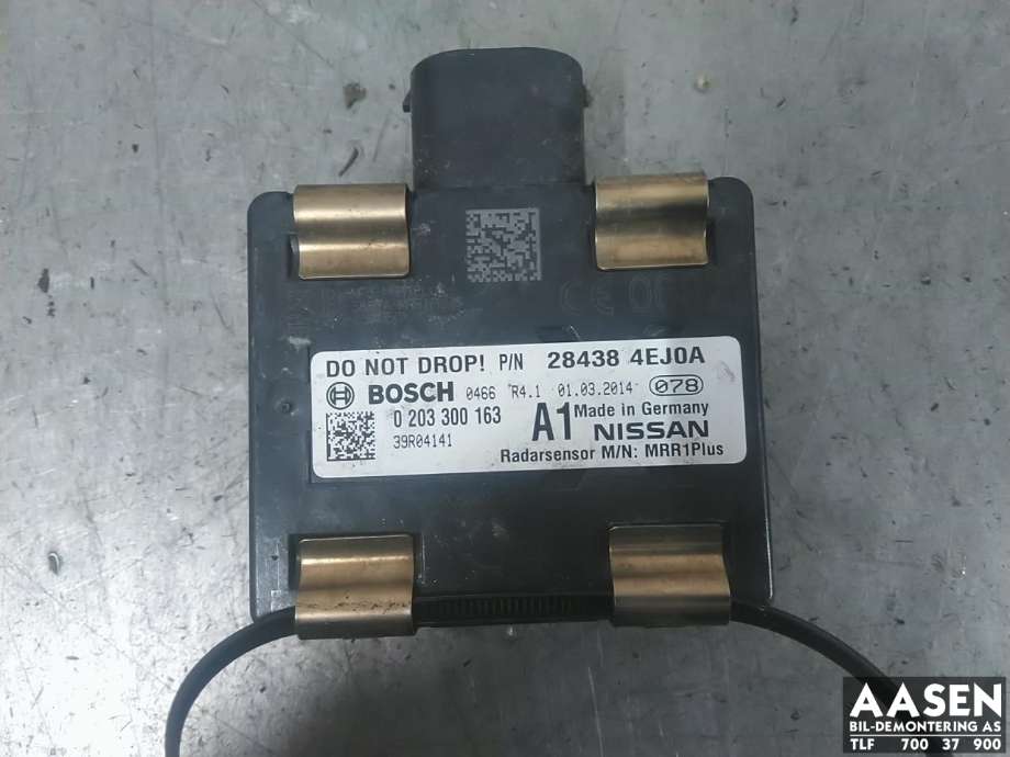 Sensor radar til Nissan Qashqai, 2014-2021 (Type II) (284384EJ0A)
