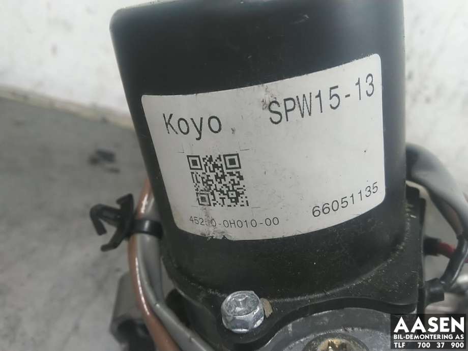 Rattaksel elektrisk servo til Toyota Aygo 2005-2014 (Type I)  (452500H040|452500H041|)