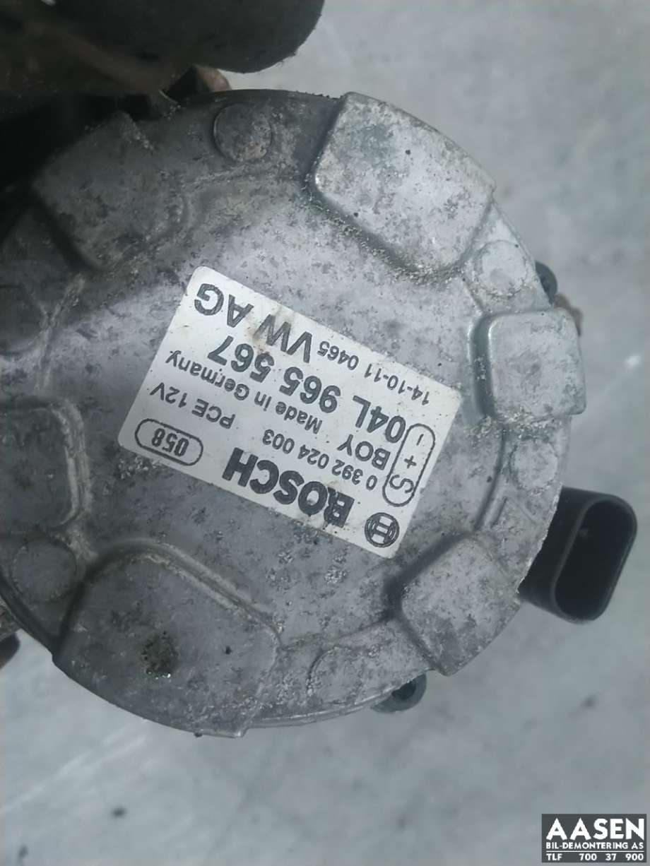 Vannpumpe elektrisk til VW E-Up 2013-2019  (04L 965 567|)