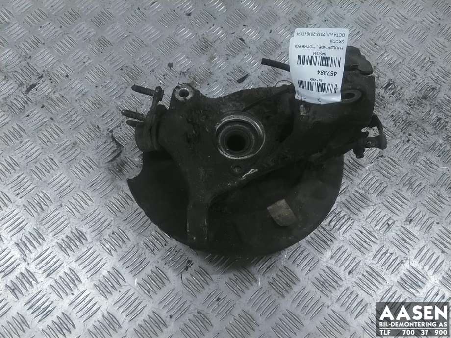 Hjulspindel høyre foran til Škoda Octavia 2013-2016 (Type III, Fase 1) (5Q0 407 254 A|5Q0 407 254 C|)