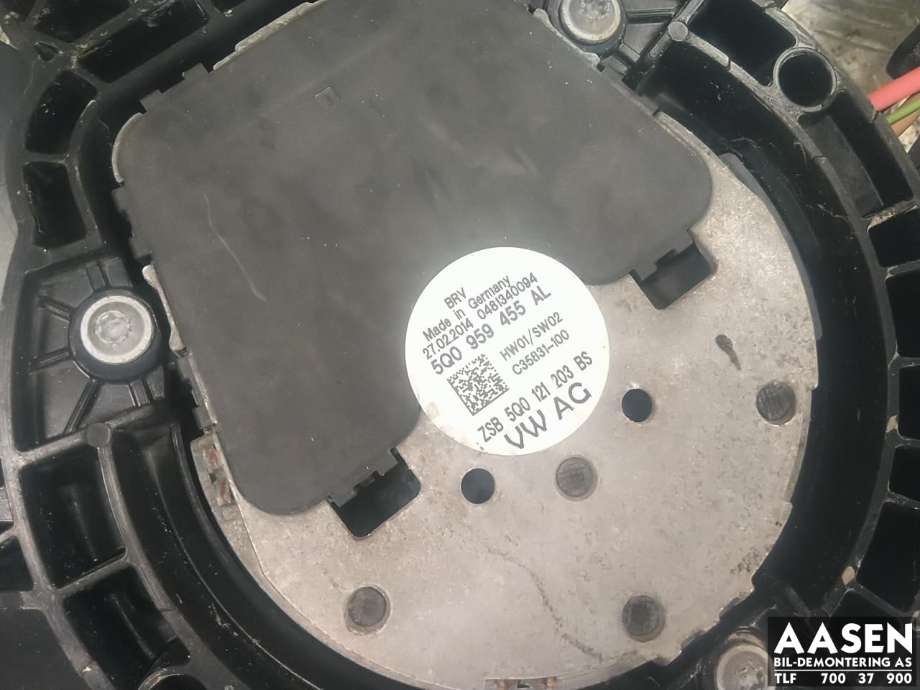 Kjølevifte elektrisk til Škoda Octavia 2013-2016 (Type III, Fase 1)  (5Q0 121 203 BS|5Q0 121 203 DE|)