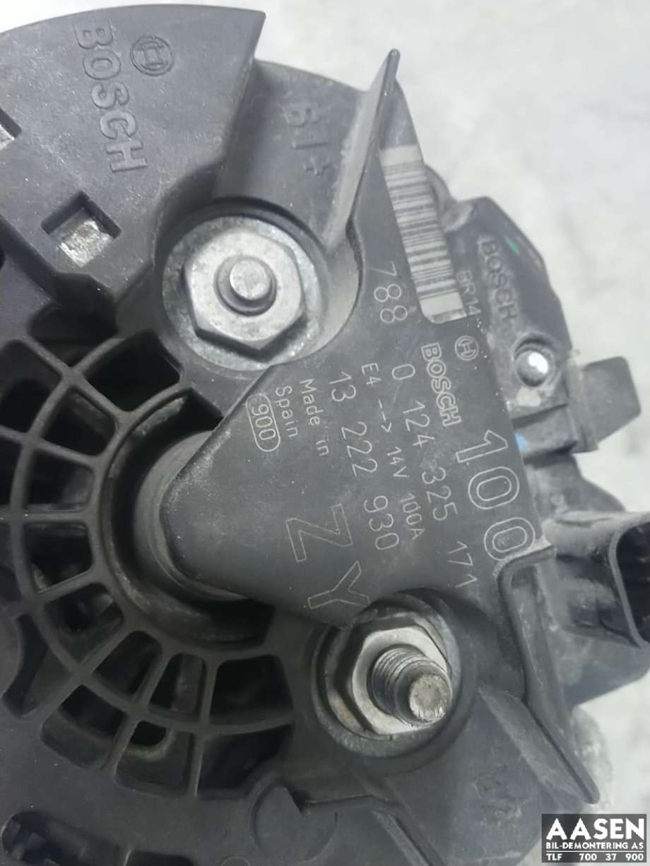 Dynamo til Opel Astra H 2004-2009  (93190138|13222930|)