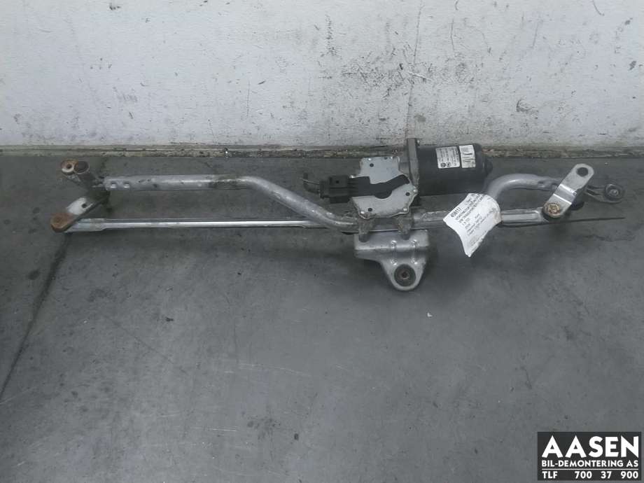 Viskermotor frontrute komplett m/overføring til VW Transporter / Caravelle, 2003-2009 (Fase 1) (T5) (T5) (7H1 955 603)