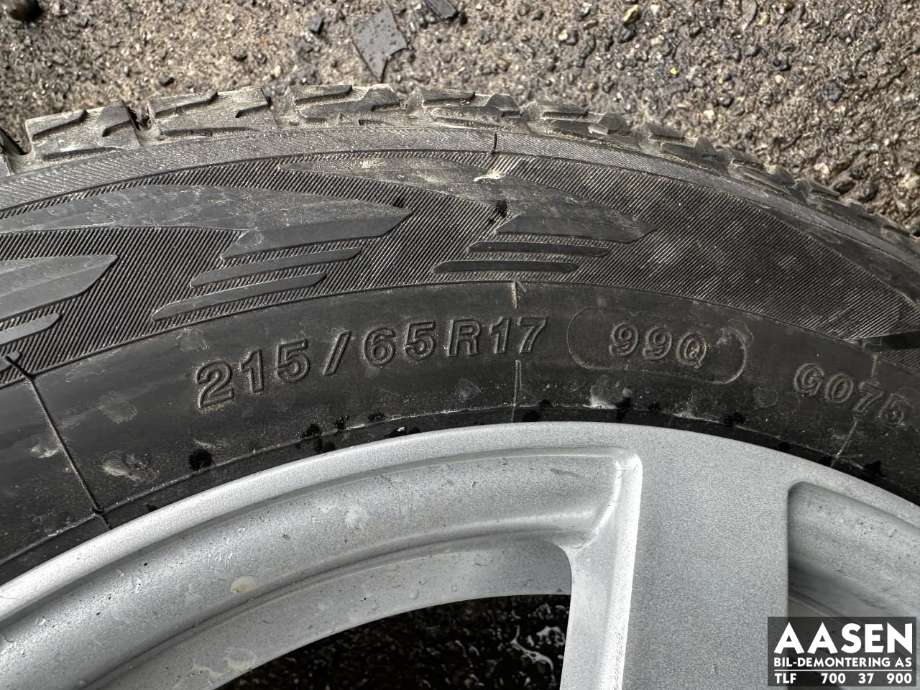 Hjulsett aluminium vinter til Peugeot 5008 2017-->> (Type II)  (N/F|)