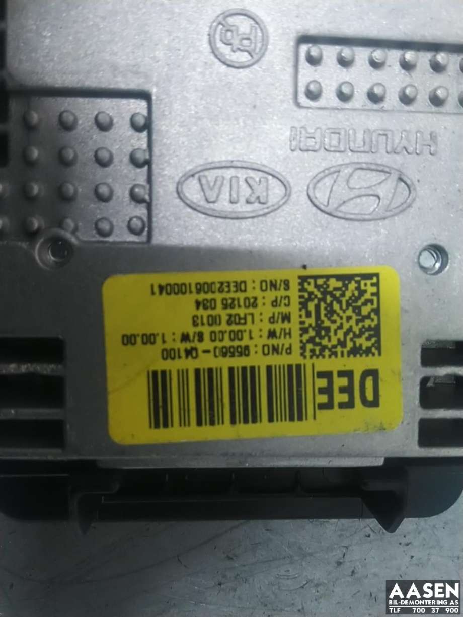 Dashbord trådløs mobillader til Kia Niro 2016-2021  (95560Q4100|)