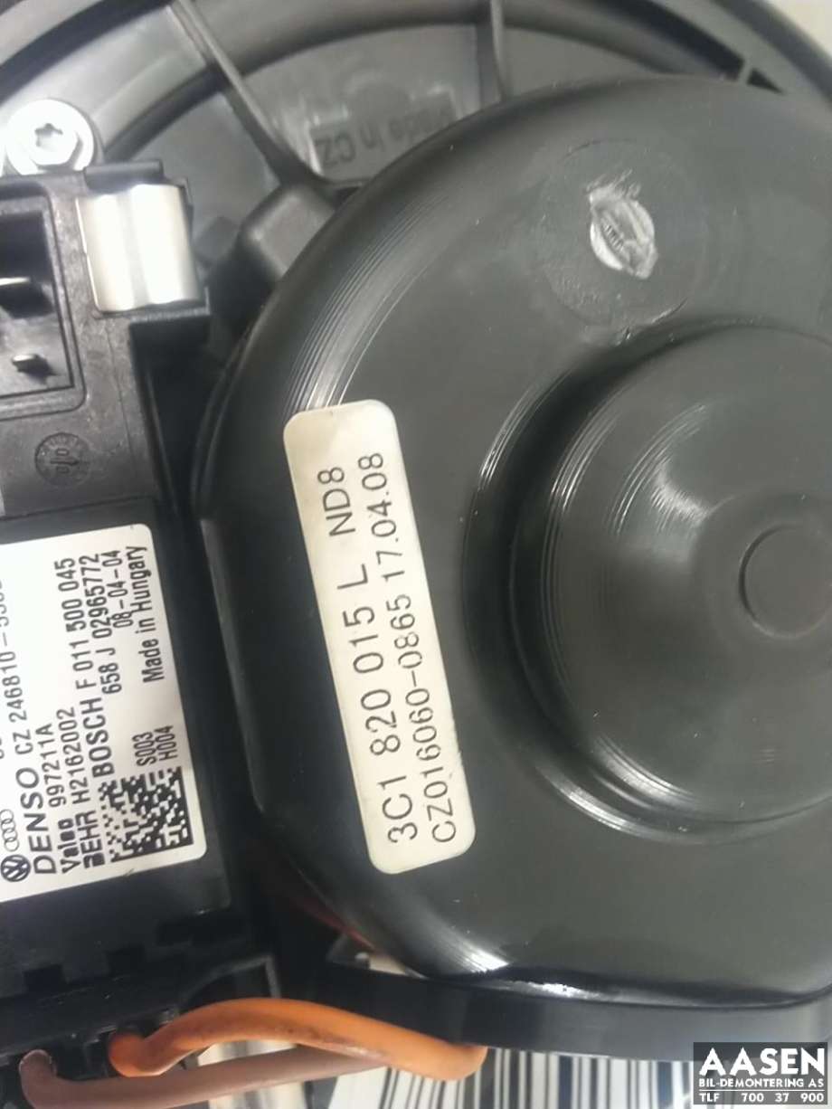 Varmeapparat motor til VW Tiguan 2007-2011 (Type I, Fase 1)  (3C1 820 015 P|)