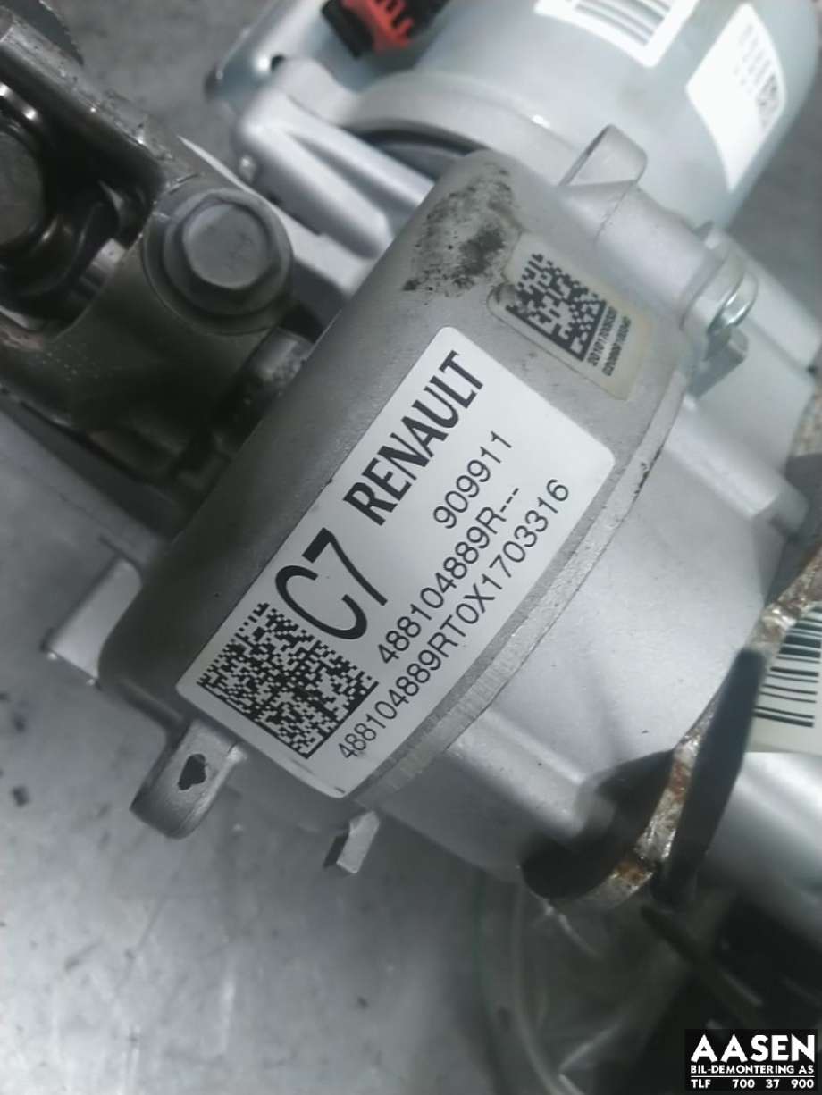 Rattaksel elektrisk servo til Renault Zoe 2019-->> (Fase 2)  (488107198R|488104889R|)