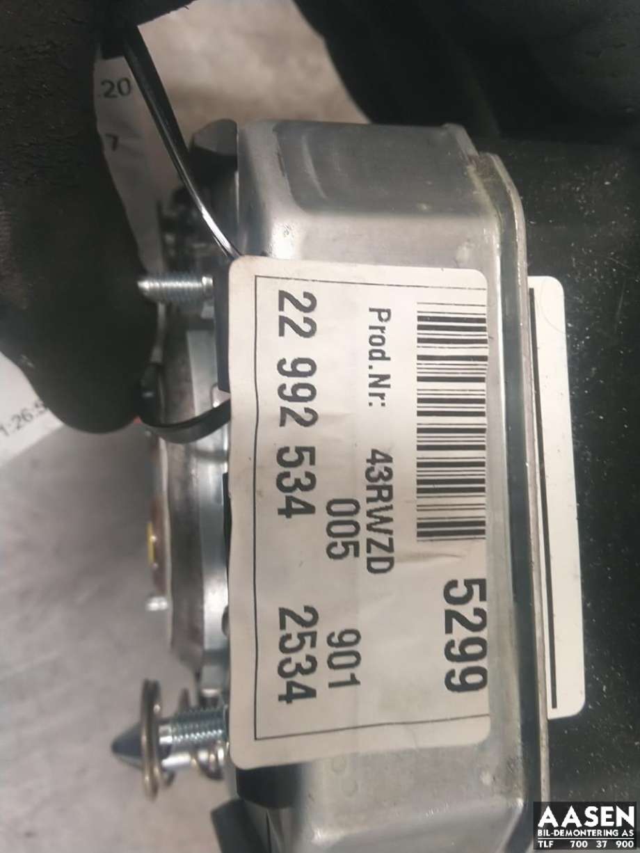 Airbag rattpute til Opel Insignia A 2014-2017  